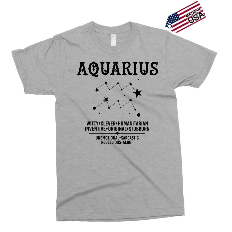 Aquarius Zodiac Sign Exclusive T-shirt | Artistshot