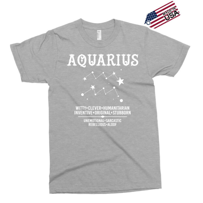 Aquarius Zodiac Sign Exclusive T-shirt | Artistshot