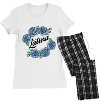 Latina Blue Rose For Light Women's Pajamas Set | Artistshot