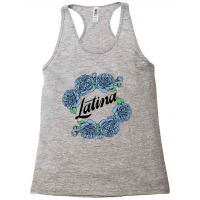 Latina Blue Rose For Light Racerback Tank | Artistshot