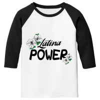 Latina Power For Light Youth 3/4 Sleeve | Artistshot