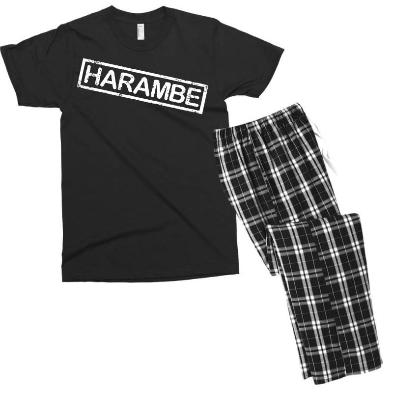 Harambee Men's T-shirt Pajama Set | Artistshot