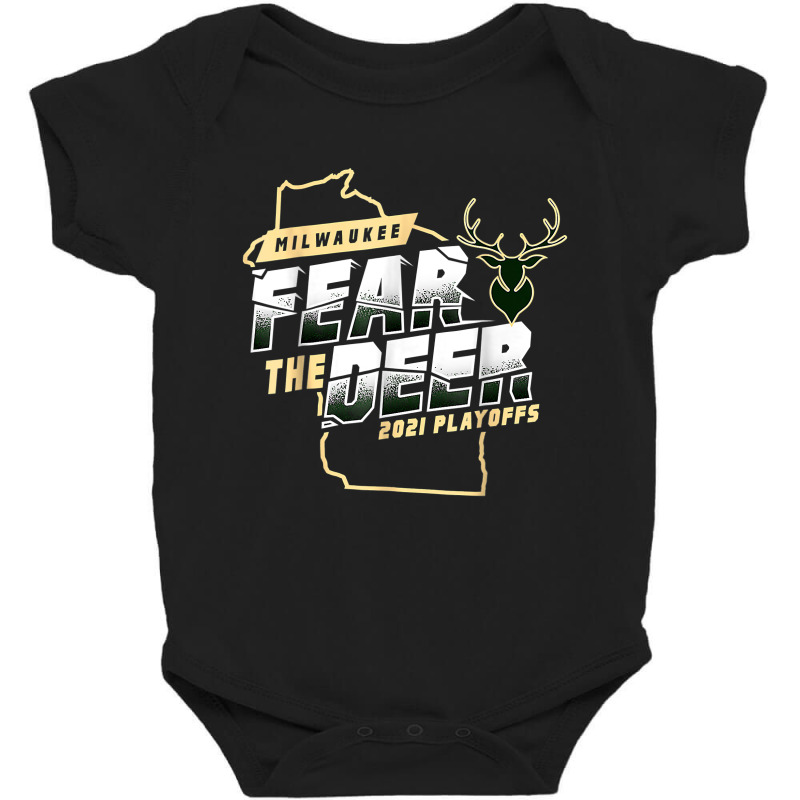 Fear Deer Mil.wau.kee Bu.ck Finals Champs T Shirt Baby Bodysuit by time5803 | Artistshot