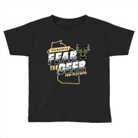 Fear Deer Mil.wau.kee Bu.ck Finals Champs T Shirt Toddler T-shirt | Artistshot