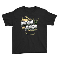 Fear Deer Mil.wau.kee Bu.ck Finals Champs T Shirt Youth Tee | Artistshot