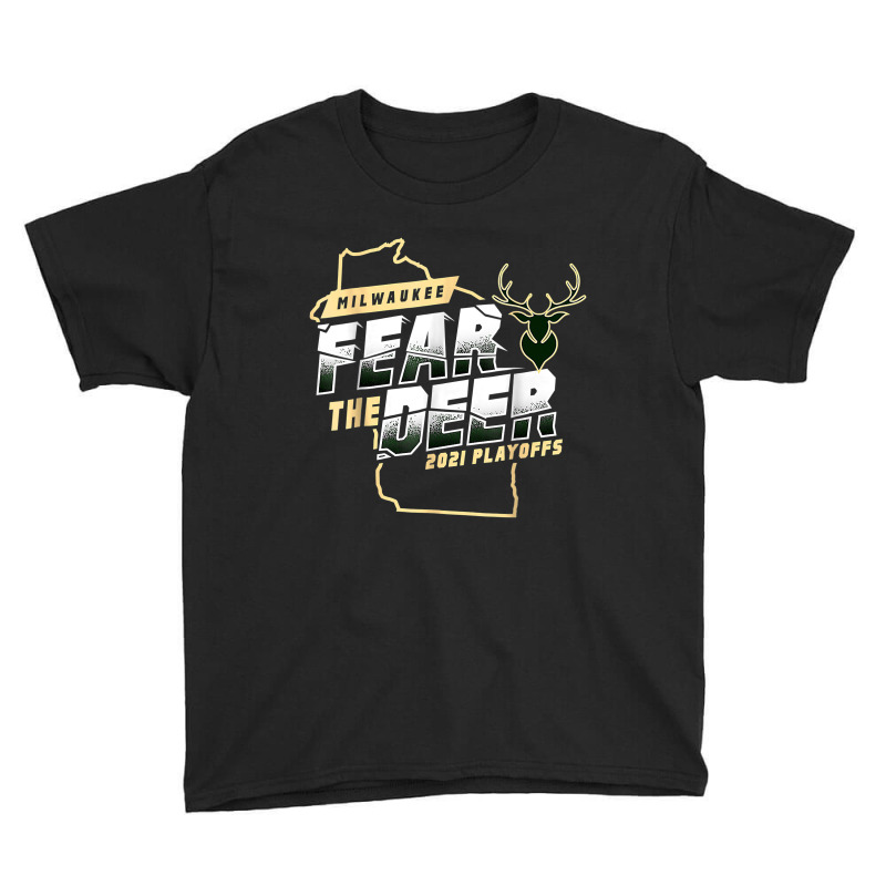 Fear Deer Mil.wau.kee Bu.ck Finals Champs T Shirt Youth Tee by time5803 | Artistshot