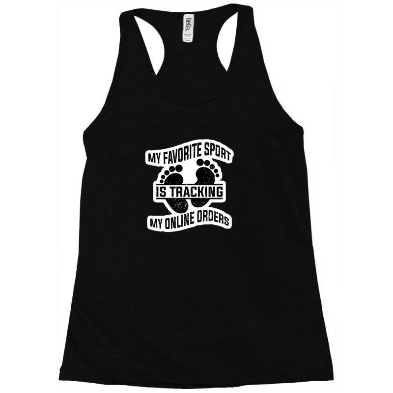 My Bank Statement Is Basically My Food Funny Food Lover 74084184 Racerback Tank by vinsen55 | Artistshot