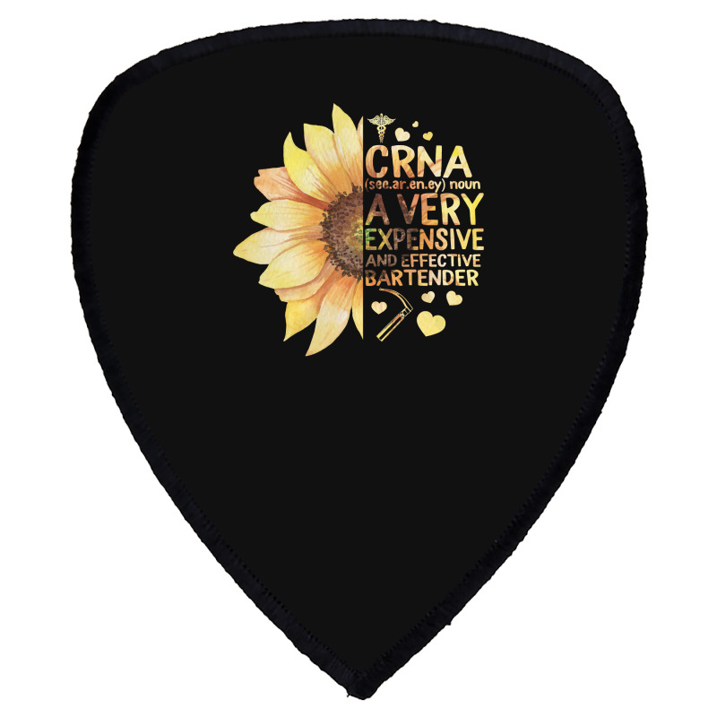 Nurse Nursery Crna Certified Registered Nurse Anesthetists Sunflower M Shield S Patch | Artistshot