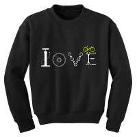 Cycling Love Youth Sweatshirt | Artistshot