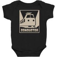 Rail Crew Railroad Train Conductor Baby Bodysuit | Artistshot