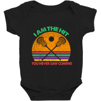 I Am The Hit You Never Saw Coming Baby Bodysuit | Artistshot