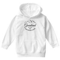 Greenland The Frozen State T Shirt Youth Hoodie | Artistshot