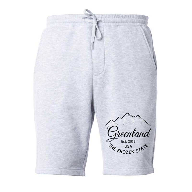 Greenland The Frozen State T Shirt Fleece Short | Artistshot