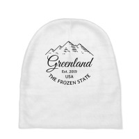 Greenland The Frozen State T Shirt Baby Beanies | Artistshot