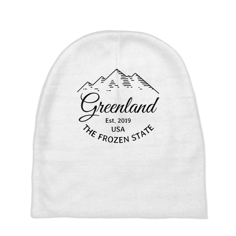 Greenland The Frozen State T Shirt Baby Beanies | Artistshot