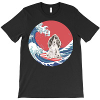 Cocker Spaniel T  Shirt Cocker Spaniel Gifts   Ocean Waves Surfing Coc T-shirt | Artistshot