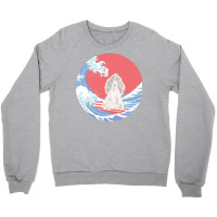 Cocker Spaniel T  Shirt Cocker Spaniel Gifts   Ocean Waves Surfing Coc Crewneck Sweatshirt | Artistshot