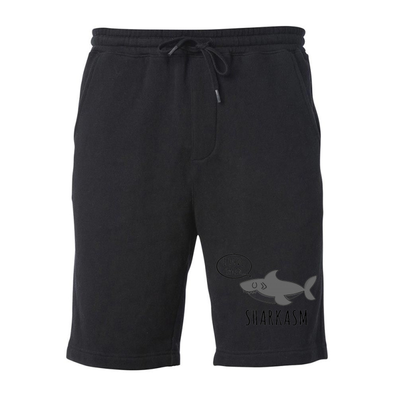 Sharkasm For Light Fleece Short by saterseim | Artistshot