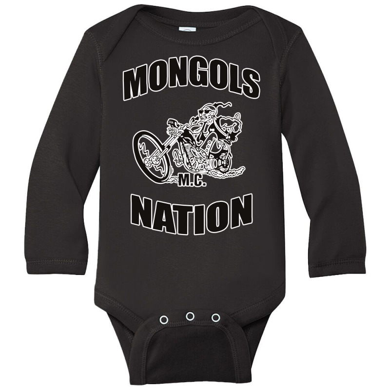 Mongols  Mc Long Sleeve Baby Bodysuit by ivannalee | Artistshot