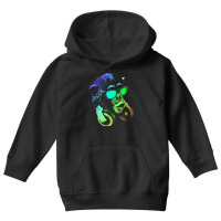 Monkey Chimp With Sunglasses And Headphones T Shirt Youth Hoodie | Artistshot