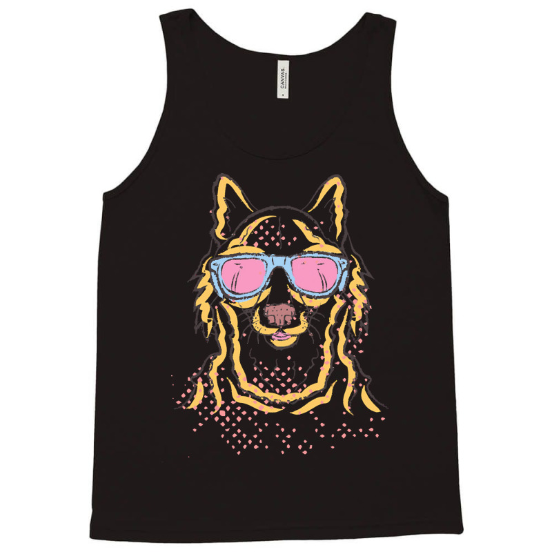 Dog T  Shirt Cute Doggo In Sunglasses T  Shirt Tank Top | Artistshot