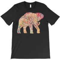 Elephants T  Shirt Cool Elephant Colorful Tribal T Shirt T  Shirt T-shirt | Artistshot