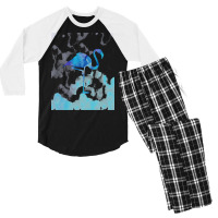 Flamingo T  Shirt Abstract Flamingo T  Shirt Men's 3/4 Sleeve Pajama Set | Artistshot