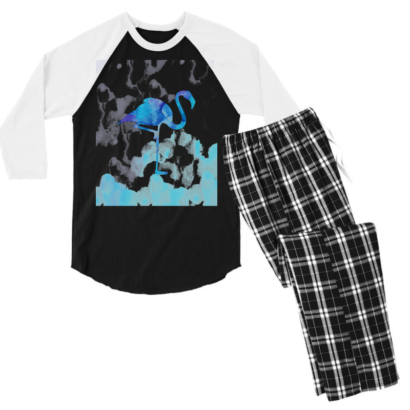 Flamingo T  Shirt Abstract Flamingo T  Shirt Men's 3/4 Sleeve Pajama Set | Artistshot