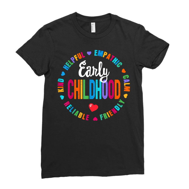 Teacher Early Childhood Squad Preschool Head Start Crew T Shirt Ladies Fitted T-Shirt by dufordxsbartonto | Artistshot