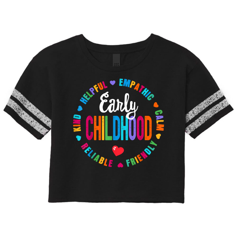 Teacher Early Childhood Squad Preschool Head Start Crew T Shirt Scorecard Crop Tee by dufordxsbartonto | Artistshot