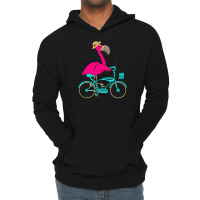 Flamingo T  Shirt I Make Cycling Look Flamazing Funny Flamingo T  Shir Lightweight Hoodie | Artistshot