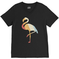 Flamingo T  Shirt Love Flamingo V-neck Tee | Artistshot