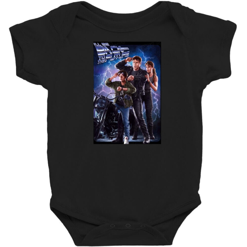 I Ll Be Back To The Future Baby Bodysuit by Coxer | Artistshot