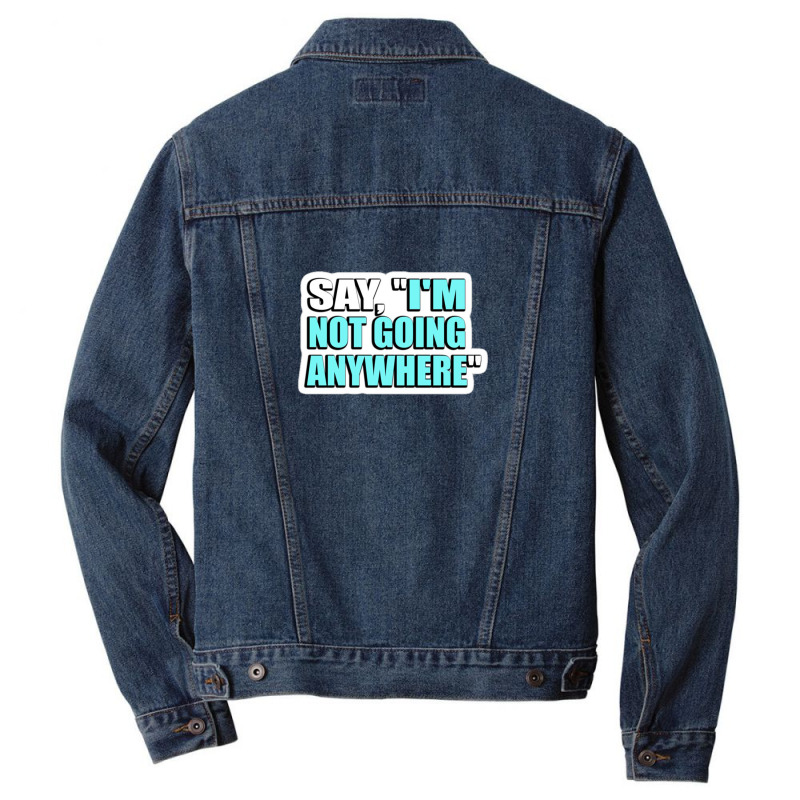 Don T Worry About The World Coming To An End Today It Is Already Tomor Men Denim Jacket | Artistshot