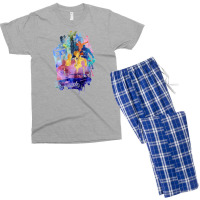 Super Fandom Collage Men's T-shirt Pajama Set | Artistshot