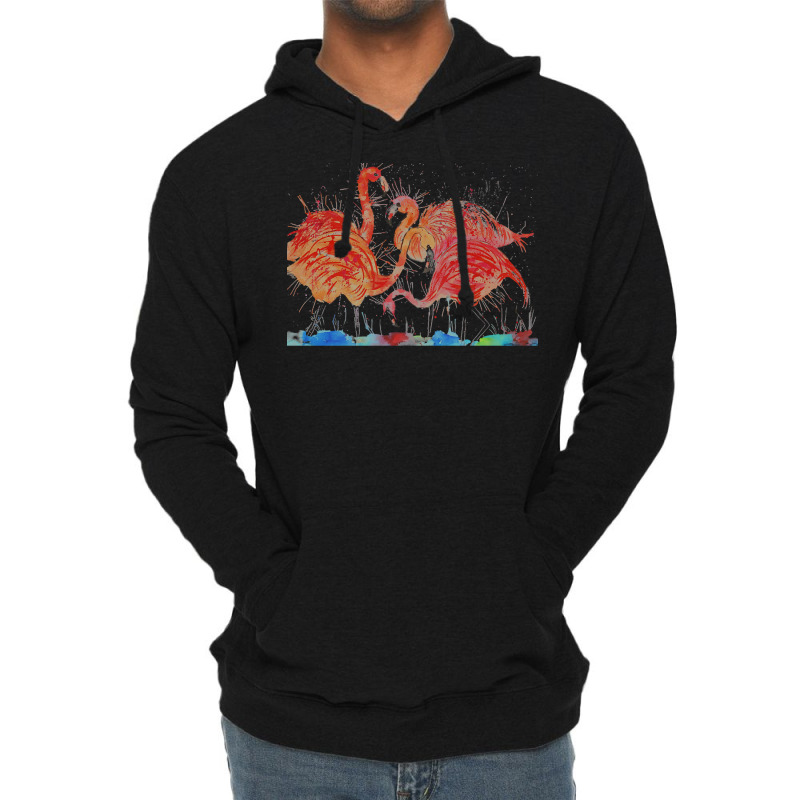 Flamingos T  Shirt Funky Flamingos T  Shirt Lightweight Hoodie | Artistshot