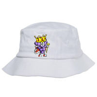 Winemaker Wine Lover Wine Drinker Grape With Crown T Shirt Bucket Hat | Artistshot