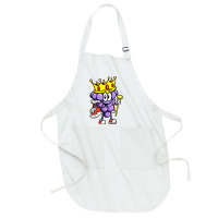 Winemaker Wine Lover Wine Drinker Grape With Crown T Shirt Full-length Apron | Artistshot