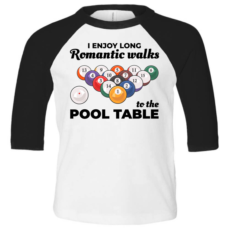 Billiards Snooker Pool Player Cue Sports Funny Toddler 3/4 Sleeve Tee | Artistshot