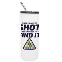 Billiards Snooker Pool Player Cue Sports Funny Skinny Tumbler | Artistshot