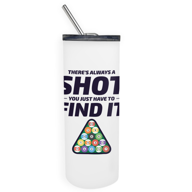 Billiards Snooker Pool Player Cue Sports Funny Skinny Tumbler | Artistshot