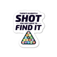 Billiards Snooker Pool Player Cue Sports Funny Sticker | Artistshot