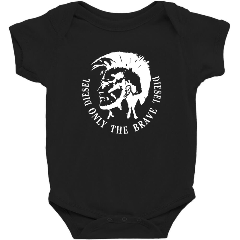 Disel Onli The Brave White Baby Bodysuit | Artistshot