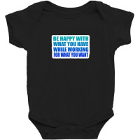 Focus On Being Productive Instead Of Busy 98702942 Baby Bodysuit | Artistshot