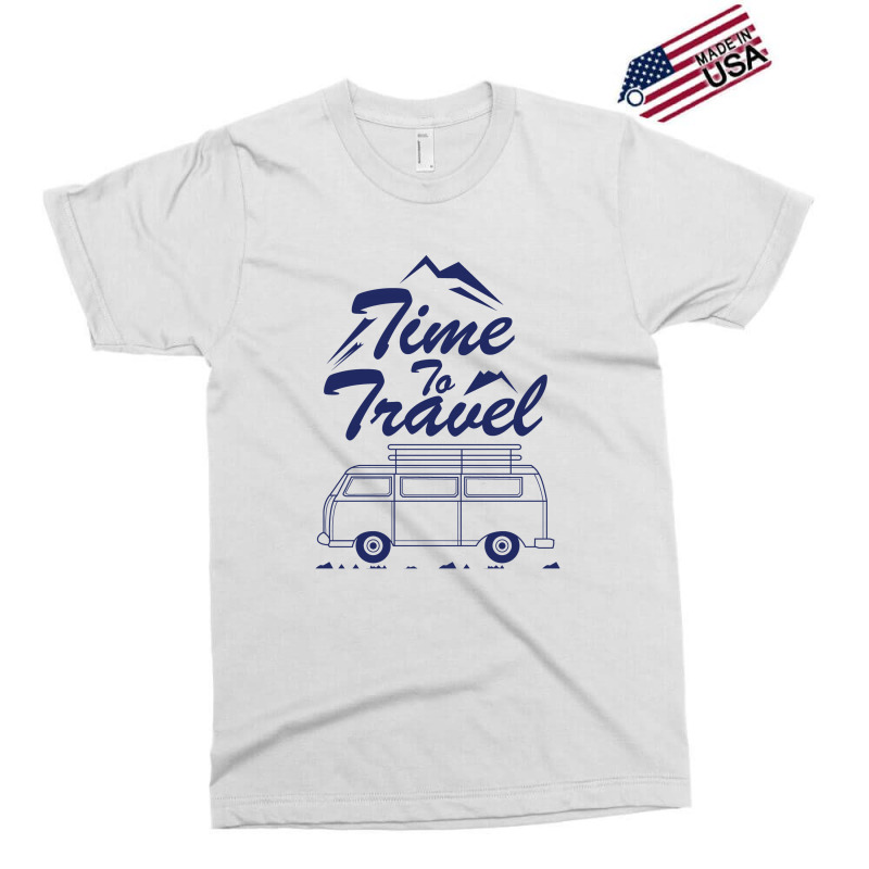 Time To Travel Exclusive T-shirt by Alaska Tees | Artistshot