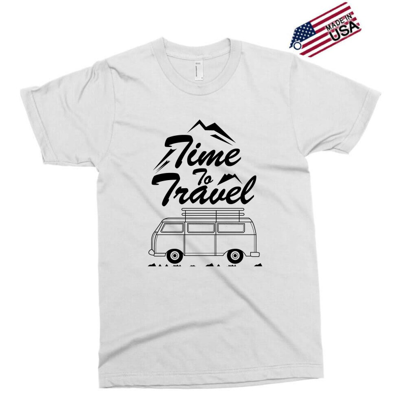 Time To Travel Exclusive T-shirt by Alaska Tees | Artistshot