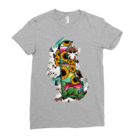 Delaware State Map Ladies Fitted T-shirt | Artistshot