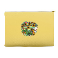 Guanajuato Sunflower Serape Map Accessory Pouches | Artistshot