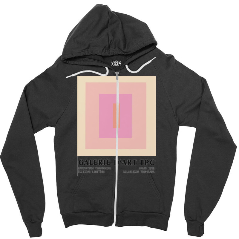 Galerie D'art Tpc Exposition Temporary Zipper Hoodie | Artistshot