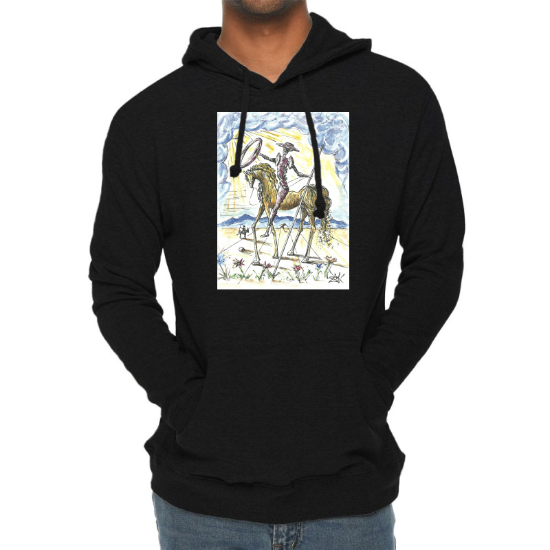 Salvador Dali  Don Quixote Lightweight Hoodie | Artistshot